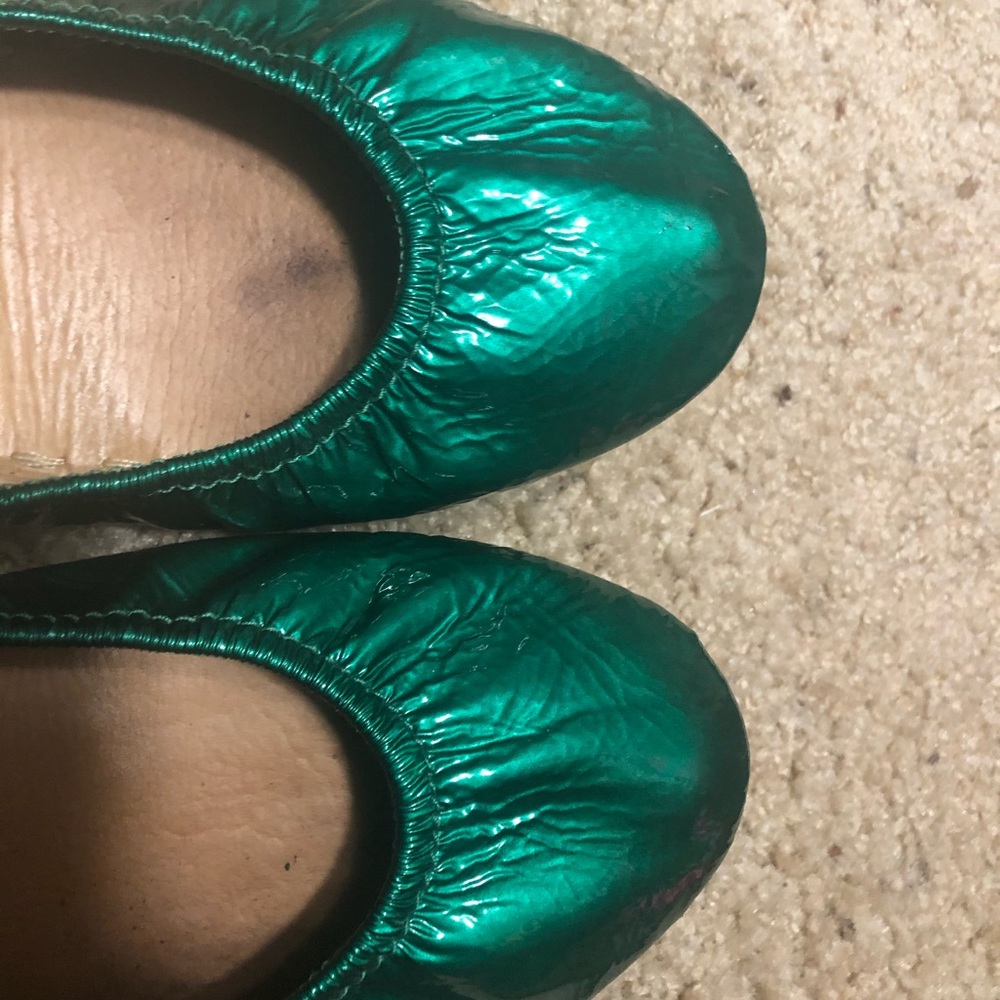 Size 9 Emerald Tieks